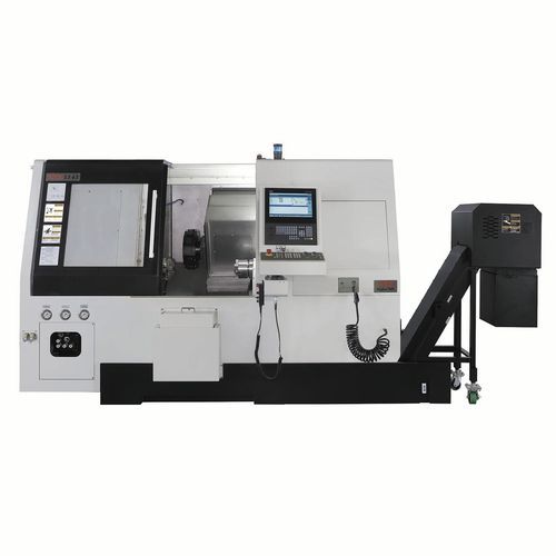 Centro di tornitura CNC - XYZ SS 65 - XYZ Machine Tools - 3 assi / a banco inclinato / a due mandrini