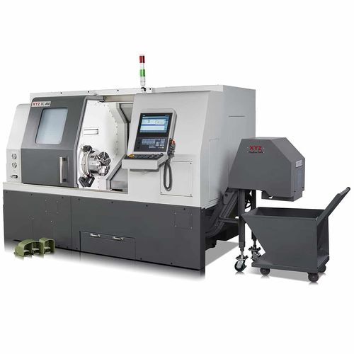 Centro di tornitura CNC - XYZ TC 400 - XYZ Machine Tools - 2 assi / A2-8 / 12 utensili