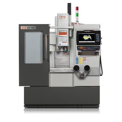 Centro di lavoro CNC 3 assi - XYZ 500 TMC	 - XYZ Machine Tools - verticale / con tavola rotante / BT 40