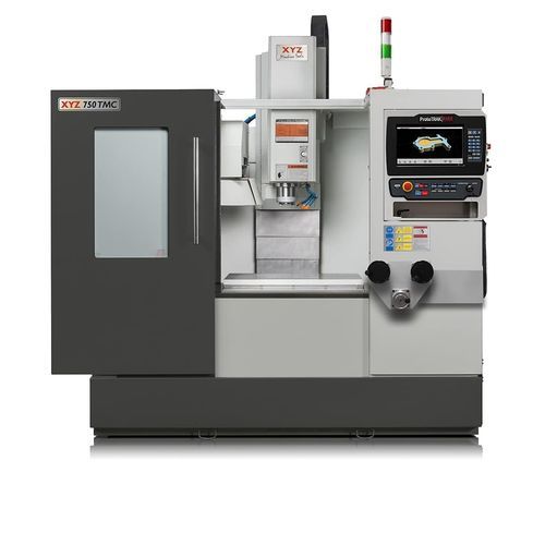 Centro di lavoro CNC 3 assi - XYZ 750 TMC	 - XYZ Machine Tools - verticale / con tavola rotante / BT 40
