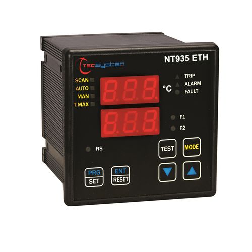 Controllore di temperatura digitale - NT935 ETH - TECSYSTEM srl - programmabile / IP65 / per trasformatore