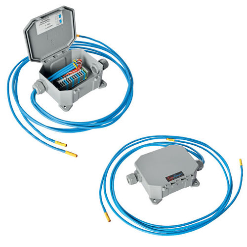 Custodia a parete - SCS-R 3/4 - TECSYSTEM srl - rettangolare / industriale / per morsetto componibile