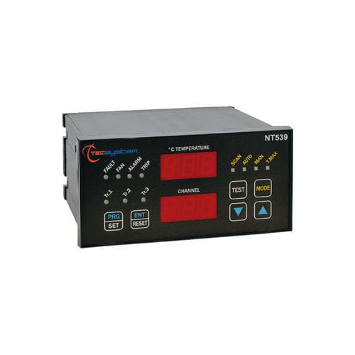 Regolatore di temperatura digitale - NT539 - TECSYSTEM srl - IEC / di raffreddamento / per trasformatore