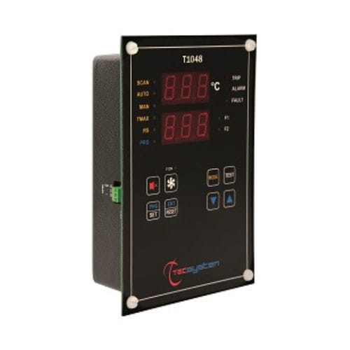 Controllore di temperatura digitale - T1048 - TECSYSTEM srl - a doppio display / programmabile / IP65