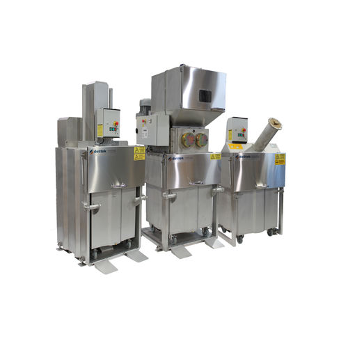 Sistema di movimentazione per rifiuti - DT-500 series - Delitek AS - automatico / verticale / di materiale secco
