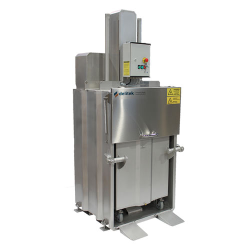 Compattatore per rifiuti cartone - DT-500MC - Delitek AS - in legno / carta / misto