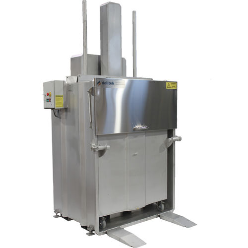 Compattatore per rifiuti cartone - DT-1500MC - Delitek AS - in legno / carta / misto