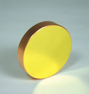Specchio rotondo - II-VI INFRARED - in rame / laser