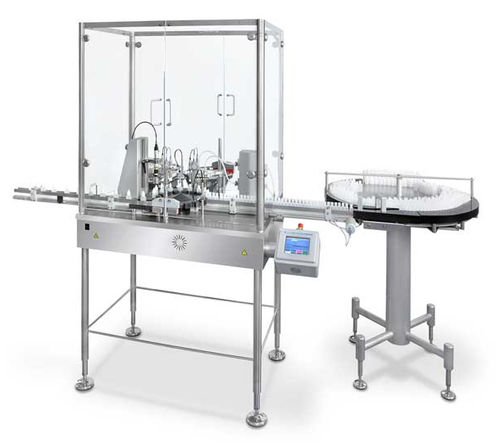 Riempitrice chiuditrice per prodotti farmaceutici - 3 600 p/h | SX-180-OR - DARA Pharmaceutical Packaging - per liquidi / per bottiglie