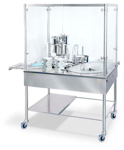 Riempitrice chiuditrice per prodotti farmaceutici - SX-200-PP - DARA Pharmaceutical Packaging - per liquidi / per bottiglie