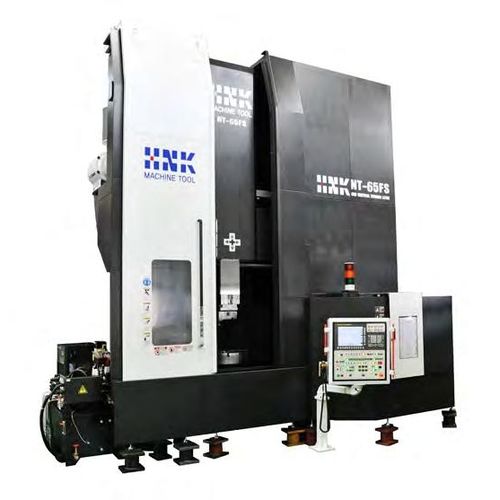 Centro di tornitura CNC - NT-65FS - HNK Machine Tool - verticale / per l'aeronautica / ad alta velocità