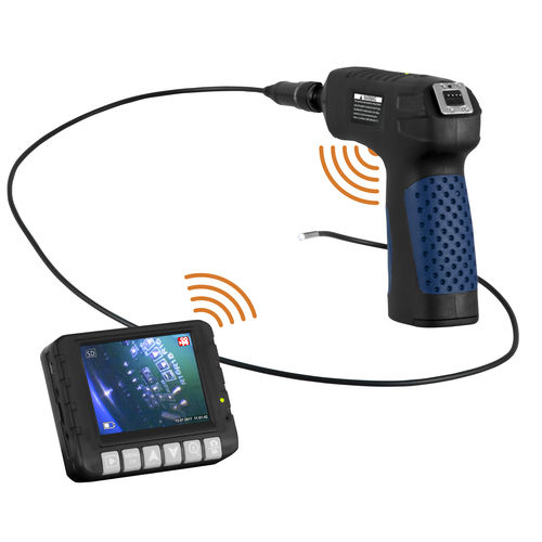 Video-endoscopio flessibile - PCE-VE 180 - PCE Deutschland GmbH - per l'ispezione di fori / per ispezione di canalizzazioni / per telecamera