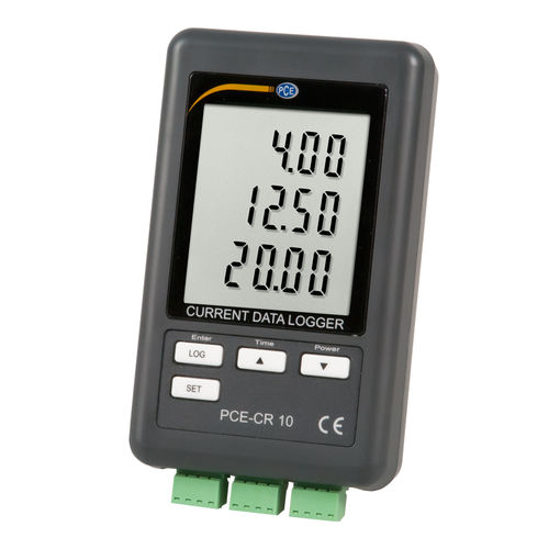 Registratore di dati multicanale - PCE-CR 10 - PCE Deutschland GmbH - di corrente / senza fili / con display LCD