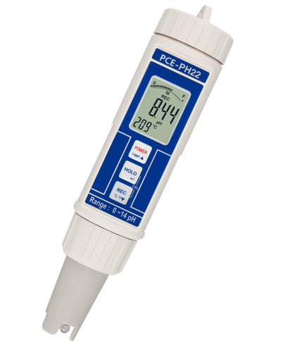 PHmetro tipo penna - PCE-PH 22 - PCE Deutschland GmbH - di acqua pura / con display LCD / a tenuta stagna