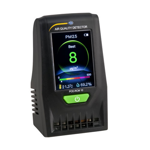 Analizzatore di polvere - PCE-RCM 10 - PCE Deutschland GmbH - per aria ambiente / di umidità / di temperatura