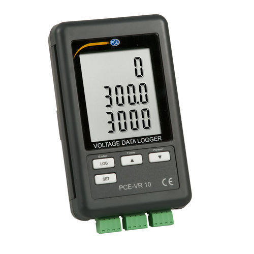 Registratore di dati di tensione - PCE-VR 10 - PCE Deutschland GmbH - Modbus / con display LCD / per rete elettrica
