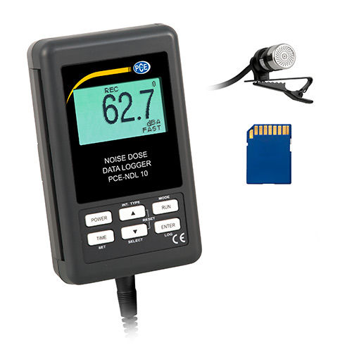 Registratore di dati di rumore - PCE-NDL 10 - PCE Deutschland GmbH - senza fili / con display LCD / per controllo