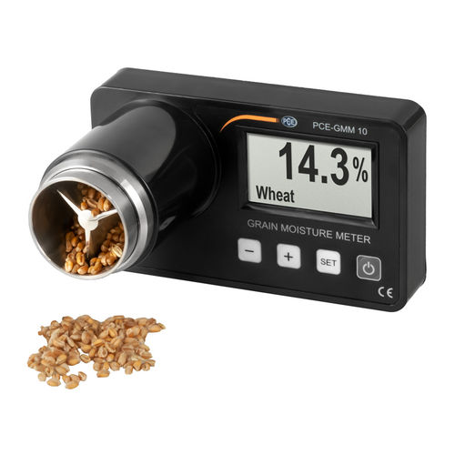 Misuratore di umidità per cereali - PCE-GMM 10 - PCE Deutschland GmbH - tramite asciugatura / con display digitale / portatile