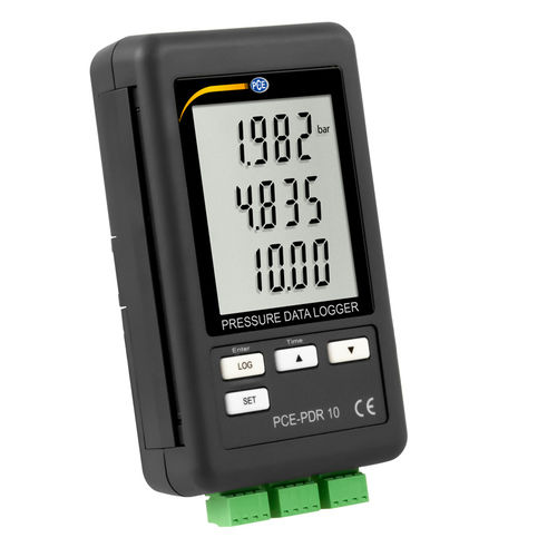 Registratore di dati di pressione - PCE-PDR 10 - PCE Deutschland GmbH - Modbus / con display LCD / per controllo