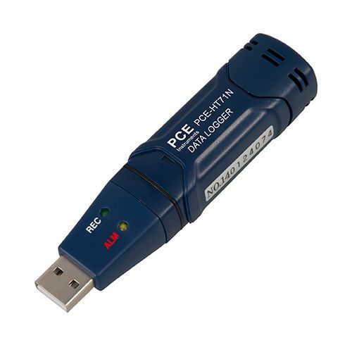 Igrometro per aria - PCE-HT 71N - PCE Deutschland GmbH - con display LCD / con montaggio a parete / temperatura