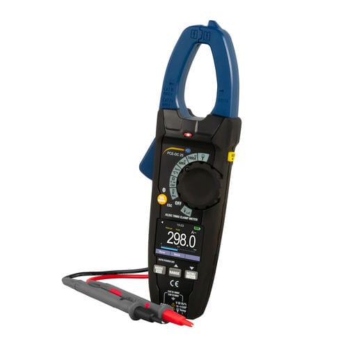 Multimetro a pinza digitale - PCE-DC 25 - PCE Deutschland GmbH - portatile / 1000 V / 1000 A