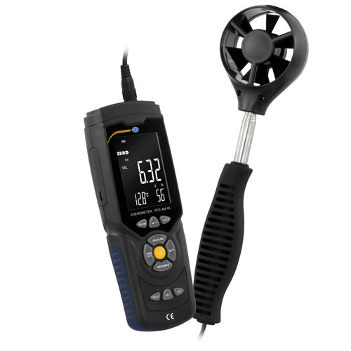 Termoanemometro a elica - PCE-AM 45 - PCE Deutschland GmbH - portatile / digitale / con alimentazione a batteria