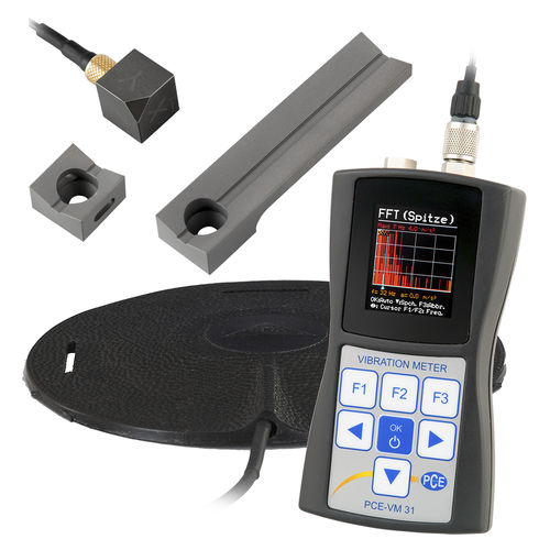 Vibrometro per esseri umani - PCE-VM 31-HAWB - PCE Deutschland GmbH - portatile / con registratore di dati / digitale