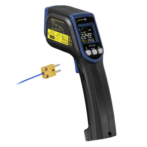 Termometro a infrarossi - PCE-780 - PCE Deutschland GmbH - con display digitale / °C / con puntatore laser