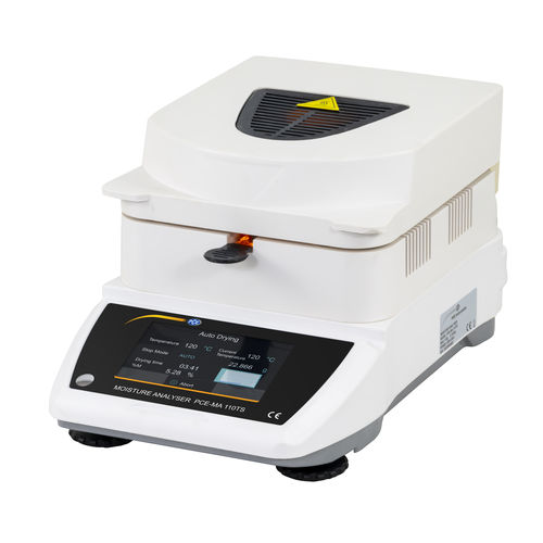 Bilancia per umidità da laboratorio - PCE-MA 110TS - PCE Deutschland GmbH - elettronica / con touch screen / con display grafico