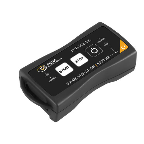 Registratore di dati di accelerazione - PCE-VDL 24I - PCE Deutschland GmbH - di urti / di vibrazioni / USB