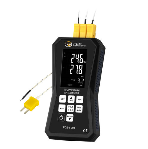 Registratore di dati di temperatura - PCE-T 394 - PCE Deutschland GmbH - USB / con display LCD / multicanale