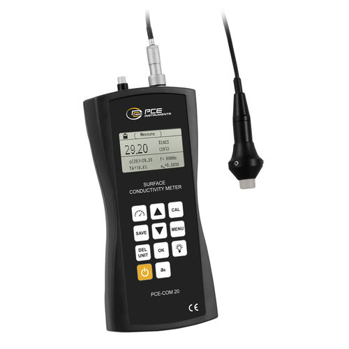 Conduttimetro portatile - PCE-COM 20 - PCE Deutschland GmbH - con compensazione automatica della temperatura / digitale / con registratore di dati