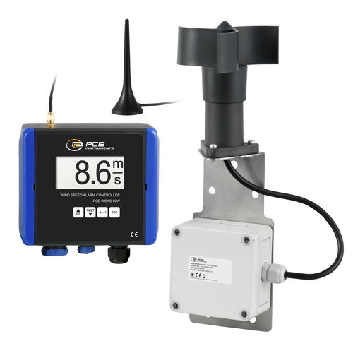 Anemometro a elica - PCE-WSAC 50W 230 - PCE Deutschland GmbH - IP65 / digitale / statico