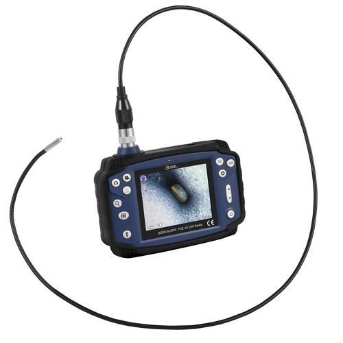 Video-endoscopio flessibile - PCE-VE 200 - PCE Deutschland GmbH - per automobile / per l'ispezione di fori / portatile