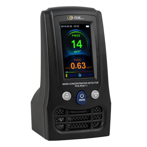 Monitor di controllo della qualità dell'aria interna - PCE-RCM 11 - PCE Deutschland GmbH - per analisi ambientale / umidità relativa / PM10