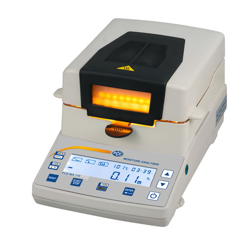 Bilancia per umidità da laboratorio - PCE-MA 110  - PCE Deutschland GmbH - elettronica / a infrarossi / mg