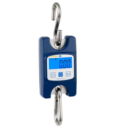 Gancio pesatore digitale - PCE-HS Series - PCE Deutschland GmbH - con display LCD