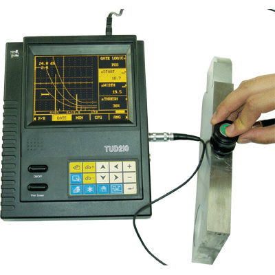 Misuratore di spessore di materiali - TUD210 - TIME SHIJIN Group - portatile / di strato per PULSE / a eco