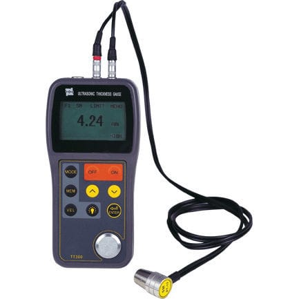 Misuratore di spessore di materiali - TT300 series  - TIME SHIJIN Group - portatile / con display digitale / ad ultrasuoni