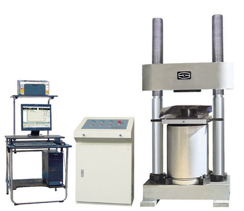 Macchina per prova di compressione -  YAW-2000D - TIME SHIJIN Group - controllata da computer / per prodotti edili / idraulica