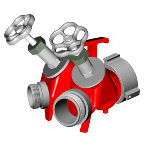 Valvola a sfera - Flywheel series - POK - manuale / per acqua / a 2 vie