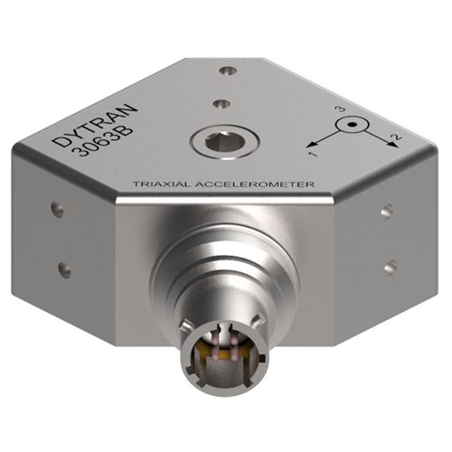 Accelerometro triassiale - 3063B - DYTRAN INSTRUMENTS - piezoelettrico / IEPE / ad alta sensibilità