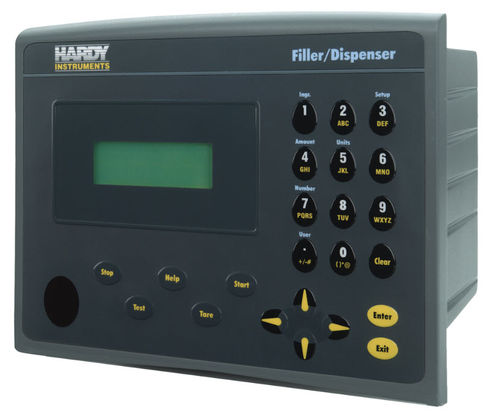 Indicatore controllore di peso da montare su pannello - HI 3010 - Hardy Process Solutions