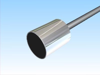 Sensore di prossimità induttivo - Pulsotronic - cilindrico / analogico / a tenuta stagna