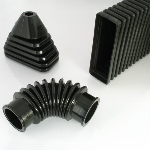 Soffietto di protezione rettangolare - Barbieri Rubber srl - cilindrico / conico / in gomma