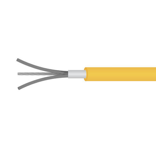Cavo riscaldante con isolamento FEP - FHC-DF-15.7 series - TEMPSENS - con isolamento in PVC / da pavimento