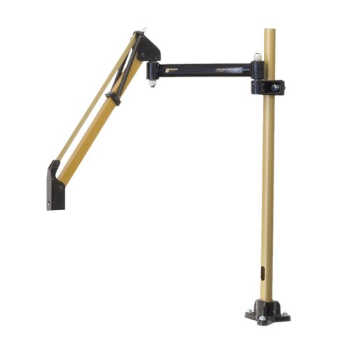 Supporto per utensili - DR90-20004P - Delta Regis Tools - pneumatico / regolabile / con braccio articolato
