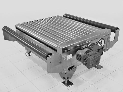 Trasportatore a rulli - Scott Automation - di trasferimento / con motore elettrico / per pallet