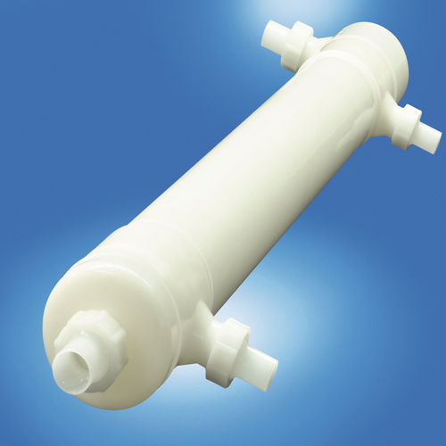 Scambiatore di calore a fascio tubiero - ElringKlinger Kunststofftechnik - liquido/liquido / in PFA / compatto