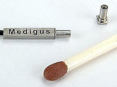 Telecamera per endoscopio - 3x3 mm - Medigus - di monitoraggio / a colori / CCD